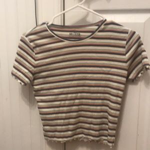 Striped multicolored Hollister shirt